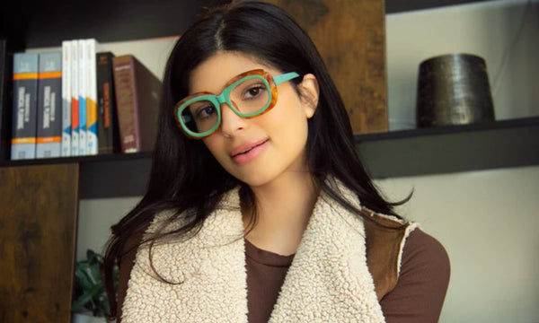 Cute Ways To Keep Oversized Reading Glasses From Slipping