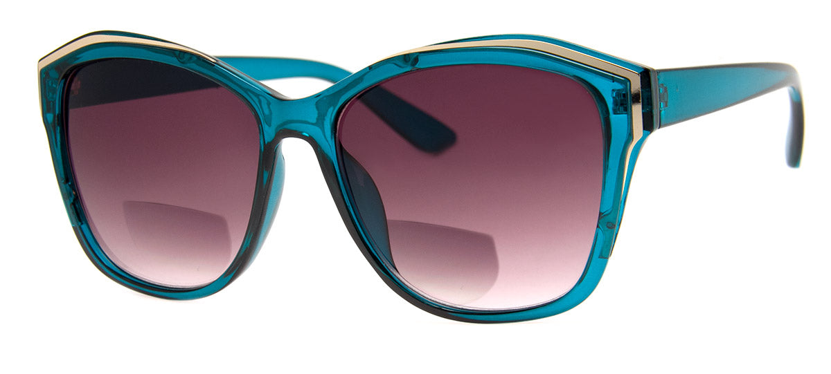 Womens, Oversized, Bifocal Sunglass Readers 39090 Cruise