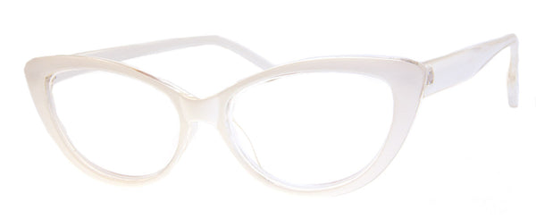 Blue - Vintage-Inspired Cat Eye Reading Glasses for Women