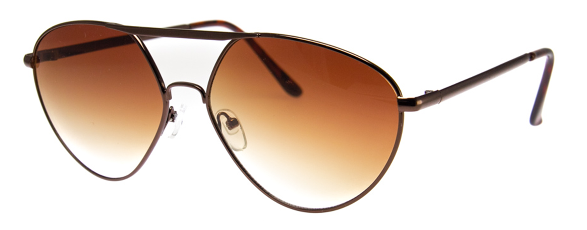 Ultra Hip Updated Metal Aviator Sunglasses for Men Women 88552 Big Time A.J. Morgan Eyewear