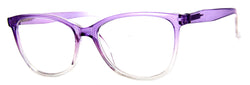Purple - Cute Cat Eye Reading Glasses for Women