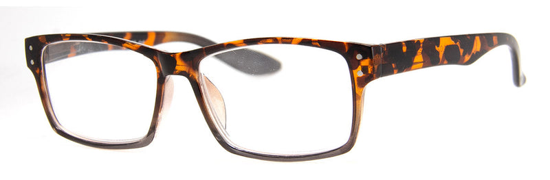 Tortoise - Stylish Rectangular Reading Glasses for Men & Women
