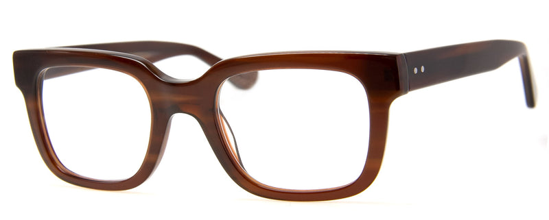 Brown - Hip, Stylish, Rectangular, Optical Quality Reading Glasses for Men & Women