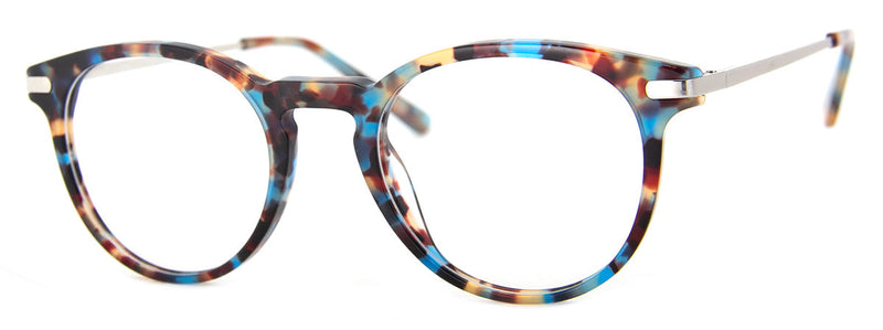 Brown Stripe - Hip Round Reading Glasses