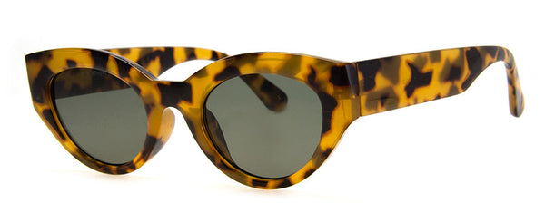 Crystal Hip Cat Eye Sunglasses