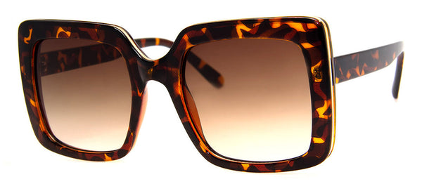 Black - Oversized Womens Sunglasses