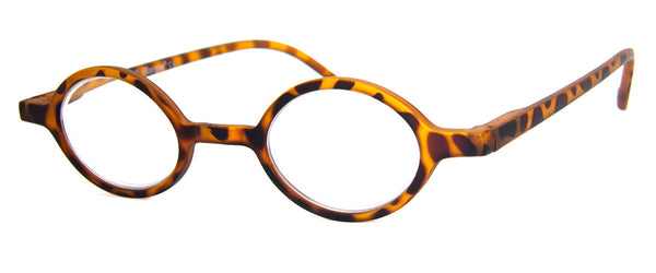 Black - Sleek Round Reading Glasses for Men & Women
